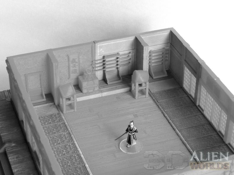Samurai Dojo – Martial Arts Training Hall (28mm/32mm/40mm) - Northern Foundry