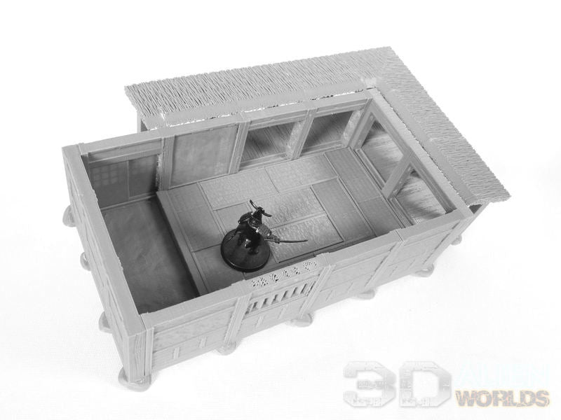 Samurai Farmhouses – Feudal Japan Rural Buildings (28mm/32mm/40mm) - Northern Foundry