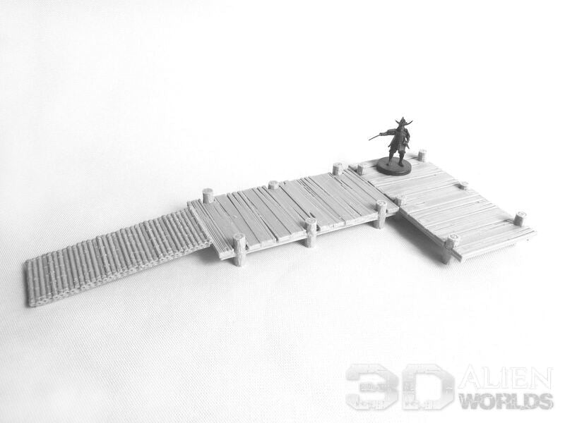 Samurai Fishing Village – Coastal Set (28mm/32mm/40mm) - Northern Foundry