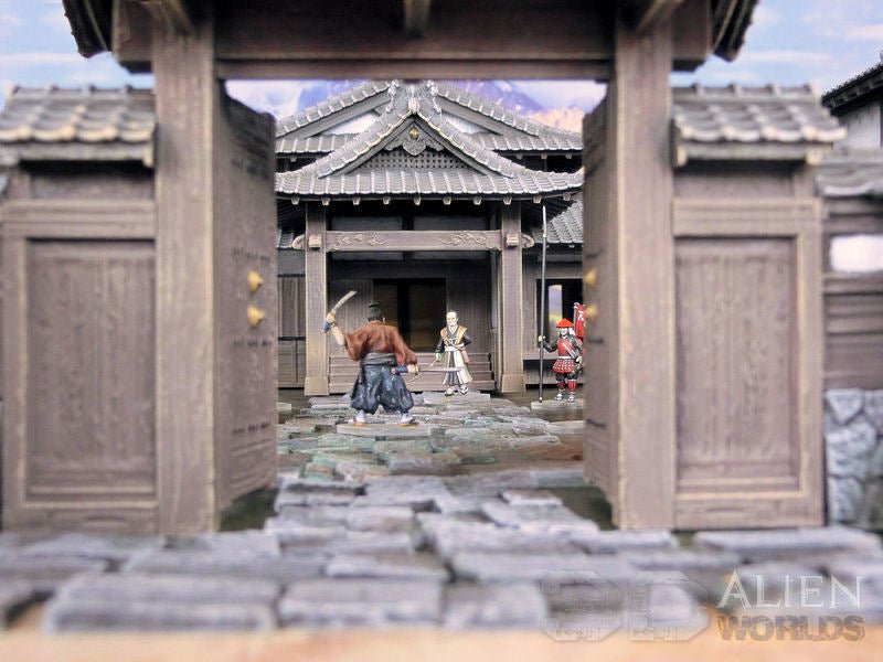 Samurai Lord's House – Sprawling Feudal Japanese Estate (28mm) - Northern Foundry