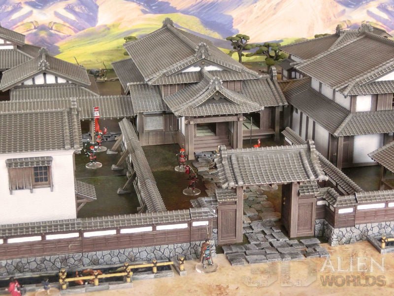Samurai Lord's House – Sprawling Feudal Japanese Estate (28mm) - Northern Foundry