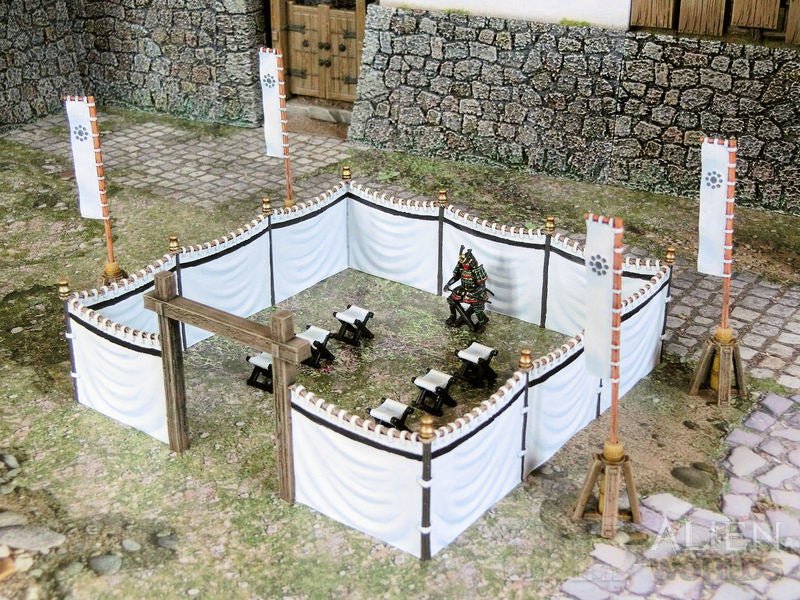 Samurai Scatter and Objectives Bundle – Table Dressing Set (28mm/32mm/40mm) - Northern Foundry