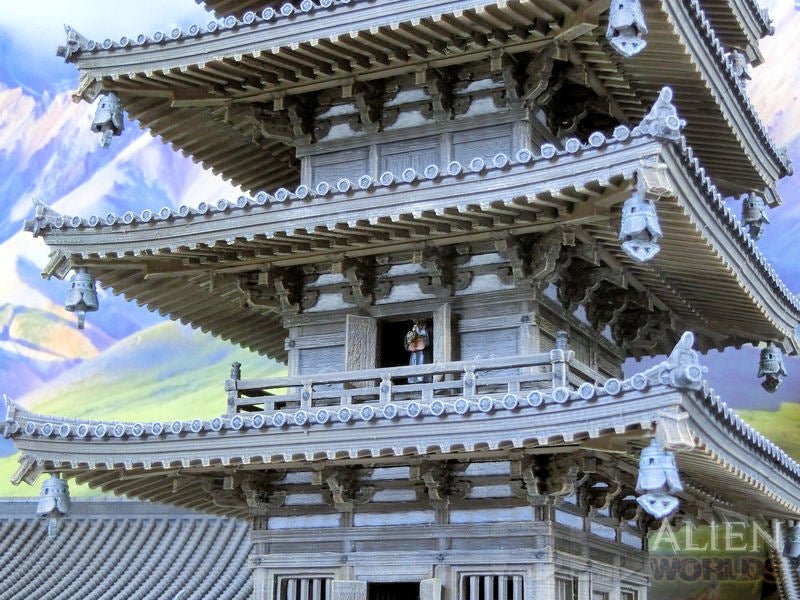 Samurai Temple Pagoda – Towering 5-Storey Centrepiece (28mm) - Northern Foundry