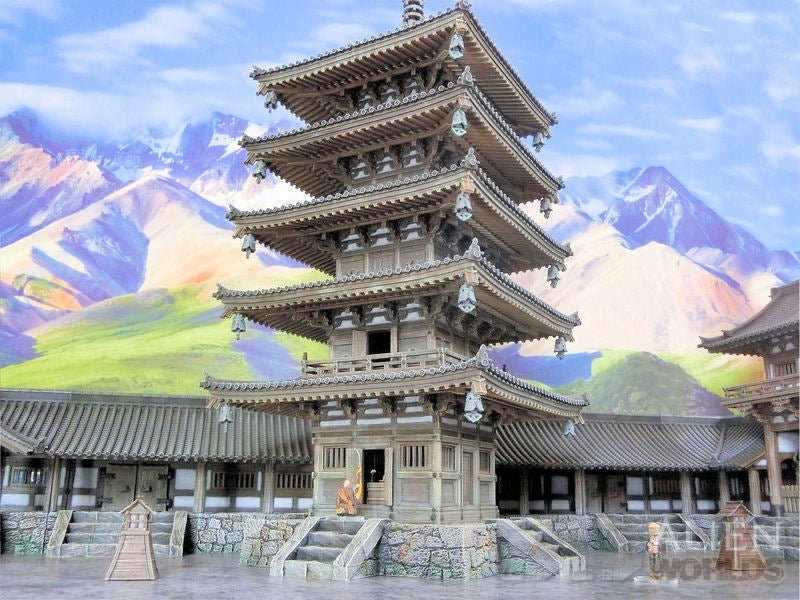 Samurai Temple Pagoda – Towering 5-Storey Centrepiece (28mm) - Northern Foundry