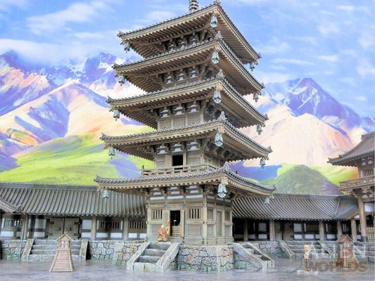 Samurai Temple Pagoda – Towering 5-Storey Centrepiece (28mm) - Northern Foundry