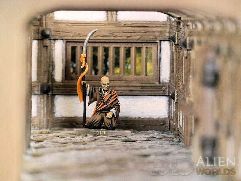 Samurai Temple Walls – Modular Feudal Japan Walls (28mm/32mm/40mm) - Northern Foundry
