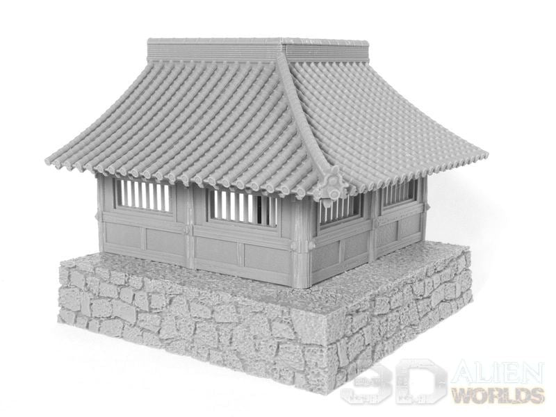 Samurai Temple Walls – Modular Feudal Japan Walls (28mm/32mm/40mm) - Northern Foundry