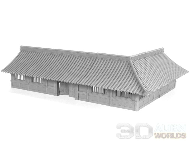 Samurai Temple Walls – Modular Feudal Japan Walls (28mm/32mm/40mm) - Northern Foundry
