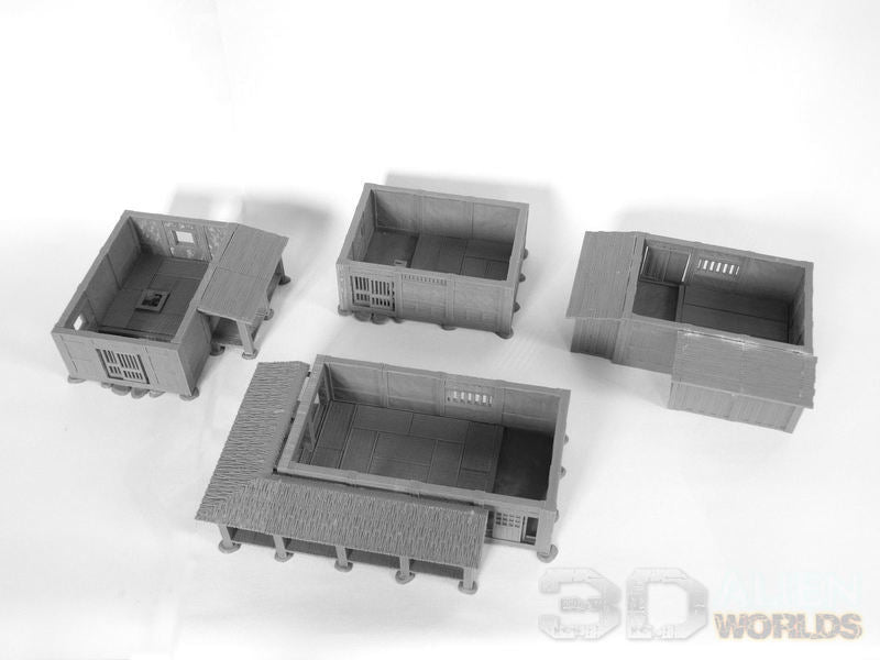 Samurai Village Bundle – Complete Feudal Japanese Town (28mm) - Northern Foundry