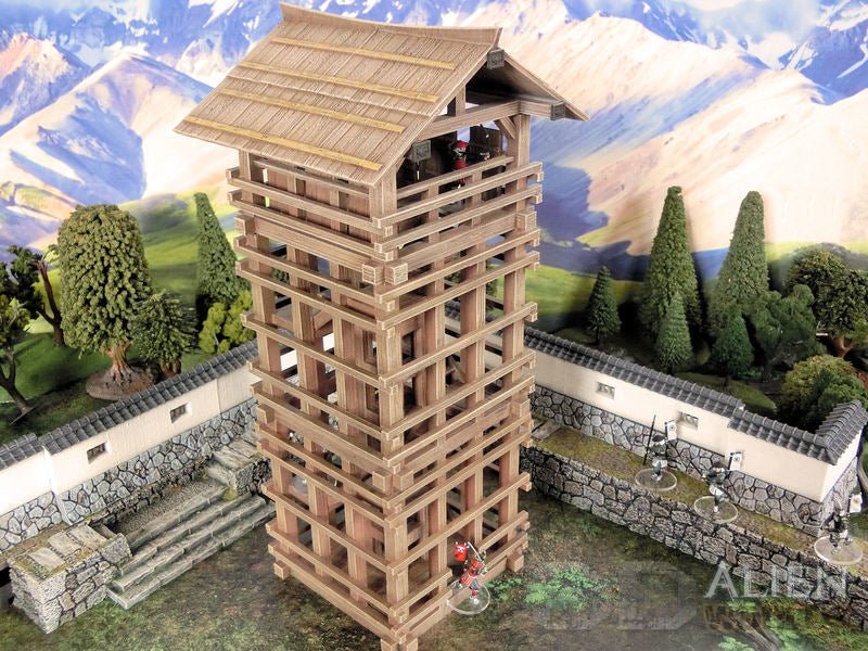 Samurai Watchtower – Feudal Japan Lookout Tower Terrain (28mm/32mm/40mm) - Northern Foundry