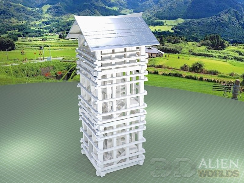 Samurai Watchtower – Feudal Japan Lookout Tower Terrain (28mm/32mm/40mm) - Northern Foundry