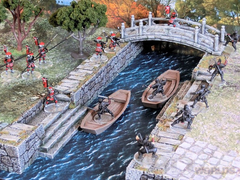 Samurai Waterfront Bundle – Bridges, Canals and Coast (28mm/32mm/40mm) - Northern Foundry