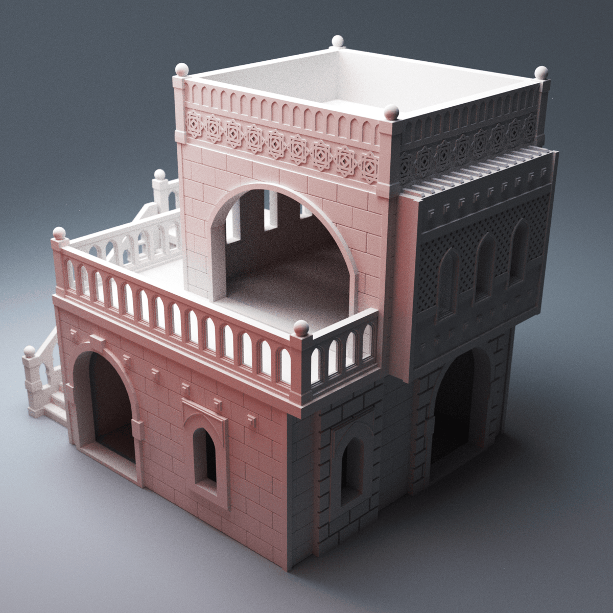 Sci-Fi Atreus Settlement Terrain Bundle – 8 Buildings (28mm/40mm, Stargrave) - Northern Foundry