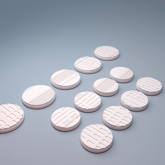 Sci-Fi Skirmish Bases Collection – 7 Themed Sets (Infinity, Stargrave, Fracturemark, Tycho, Isolation Protocol) - Northern Foundry