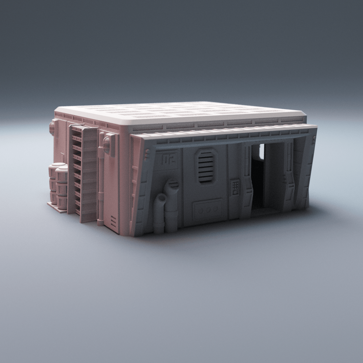 Sci-Fi Uladh Starport Buildings Bundle – 6 Outpost Structures (28mm/40mm, Stargrave) - Northern Foundry