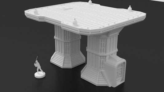 Spaceport Landing Zone — Sci-Fi Command &amp; Logistics Bundle - Northern Foundry