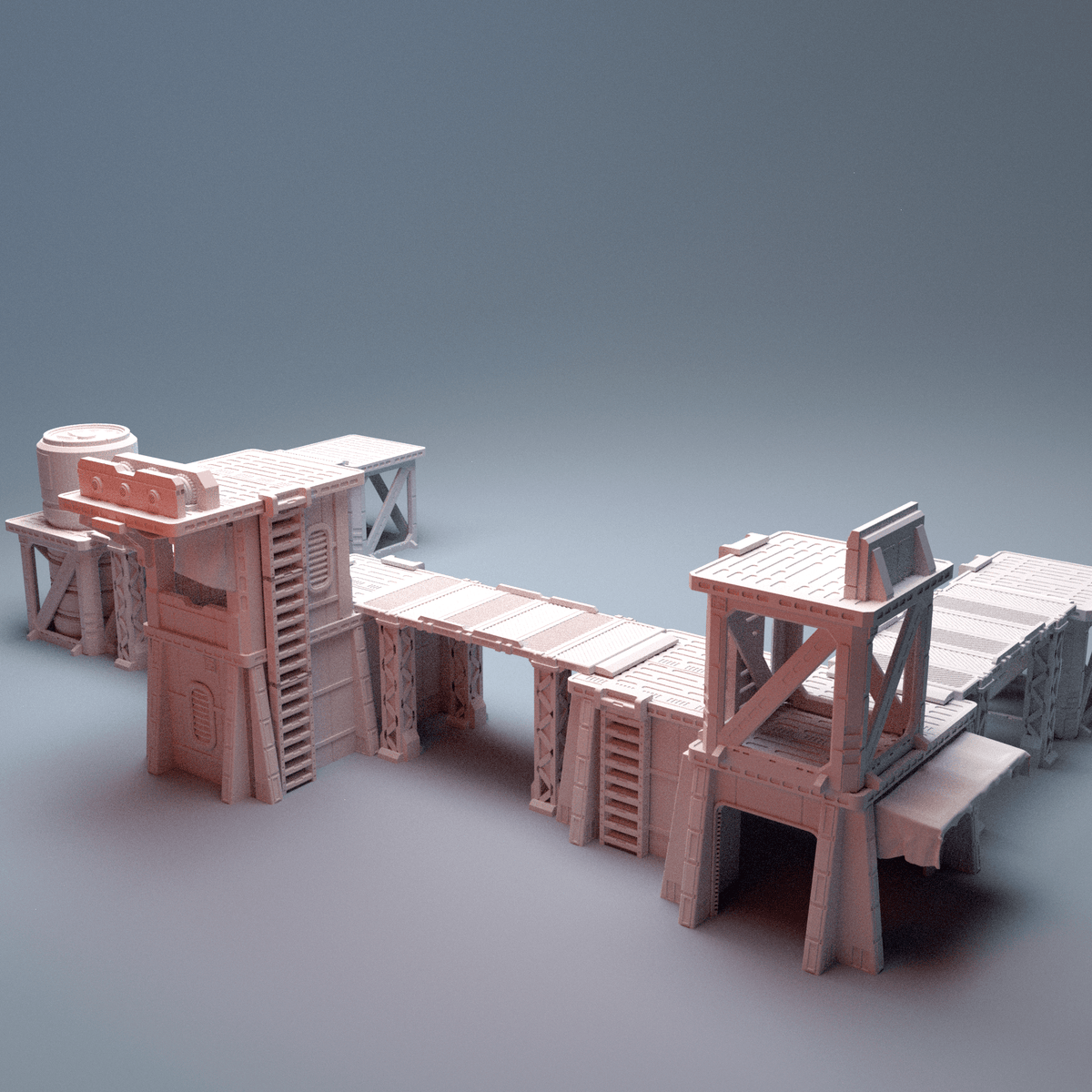 Splinter's Terminal — Sci-Fi Industrial Outpost Bundle - Northern Foundry