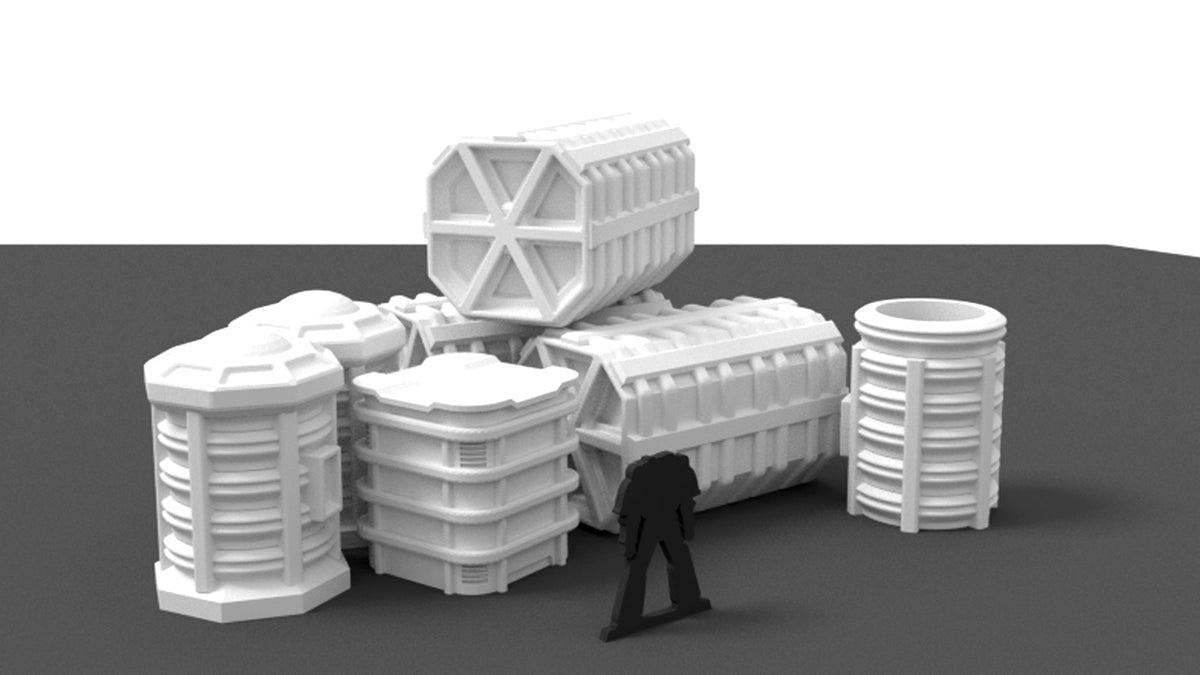 Splinter's Terminal — Sci-Fi Industrial Outpost Bundle - Northern Foundry