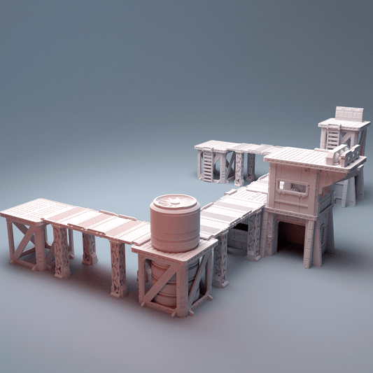 Splinter's Terminal — Sci-Fi Industrial Outpost Bundle - Northern Foundry