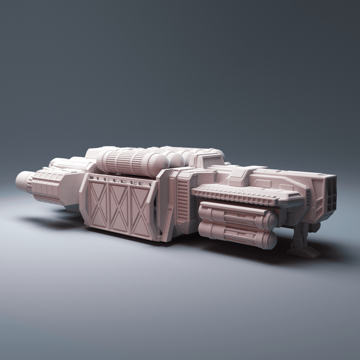 Starship Crash Sites & Landing Craft – DX-220 Freighter, Shuttle & 2 Crashed Ships (28mm/32mm/40mm) - Northern Foundry