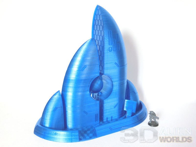 Taui Outpost Bundle – Sci-Fi Alien Base Terrain (28mm/32mm/40mm) - Northern Foundry
