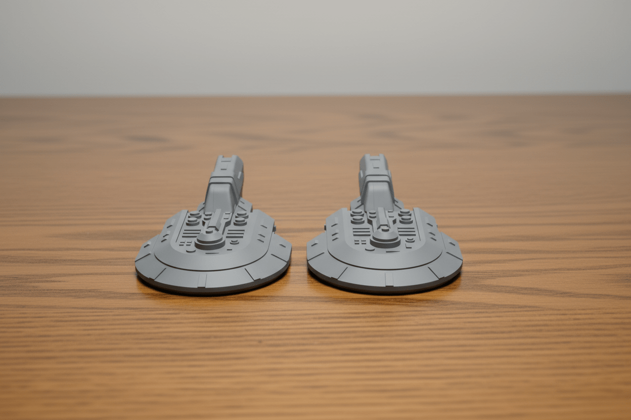 Terran Republic Fleet Pack — Space Combat Miniatures — Fat Dragon Games — Battlefront Valkyrie