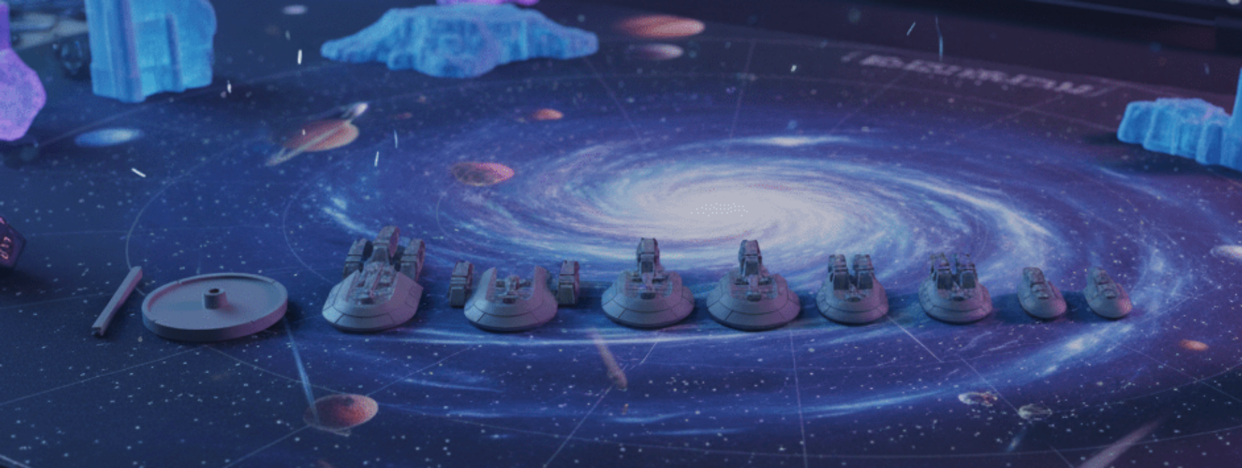Terran Republic Fleet Pack — Space Combat Miniatures — Fat Dragon Games — Battlefront Valkyrie