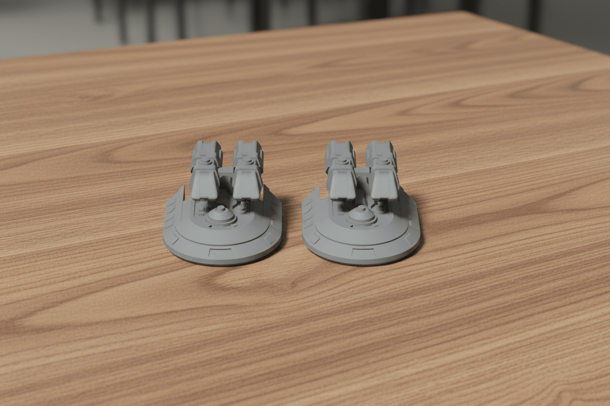 Terran Republic Fleet Pack — Space Combat Miniatures — Fat Dragon Games — Battlefront Valkyrie