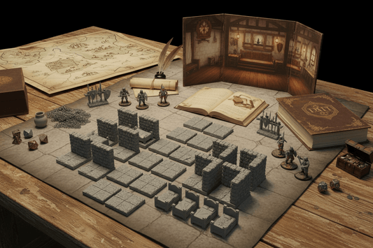 The Barracks Bunk — Interior Terrain & Scatter — Dragonlock Dungeons — Fat Dragon Games