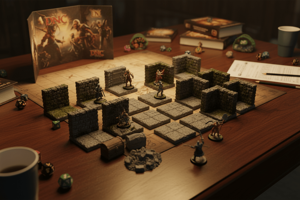 The Dead End Trap — Interior Terrain — Dragonlock Dungeons — Fat Dragon Games