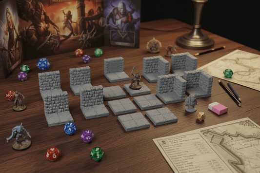 The Dual Entry Hall — Pass-Through Room — Dragonlock Dungeons — Fat Dragon Games