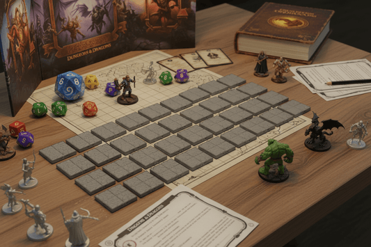 The Flooring Contractor — Bulk Dungeon Floor Tiles — Dragonlock Dungeons — Fat Dragon Games
