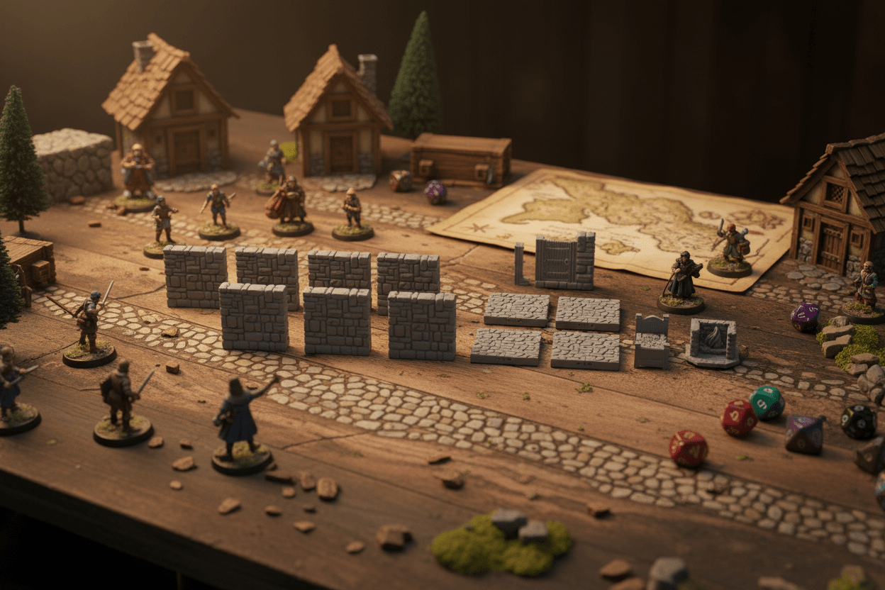 The Guard Post — Interior Tabletop Terrain — Fat Dragon Games Dragonshire Series