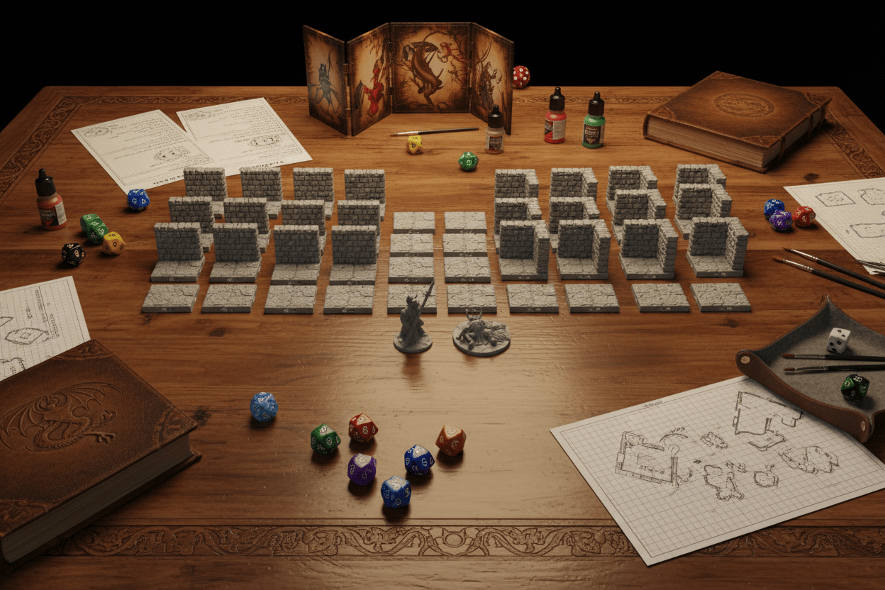 The Labyrinth Starter — Maze Pack — Dragonlock Dungeons — Fat Dragon Games
