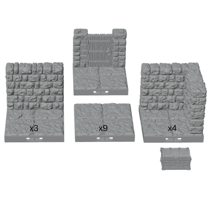 The Square Chamber — Balanced Room — Dragonlock Dungeons — Fat Dragon Games