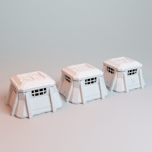 Trench Wars Bunker Emplacement – 3 Variants with Removable Roof (28mm/32mm/40mm) - Northern Foundry
