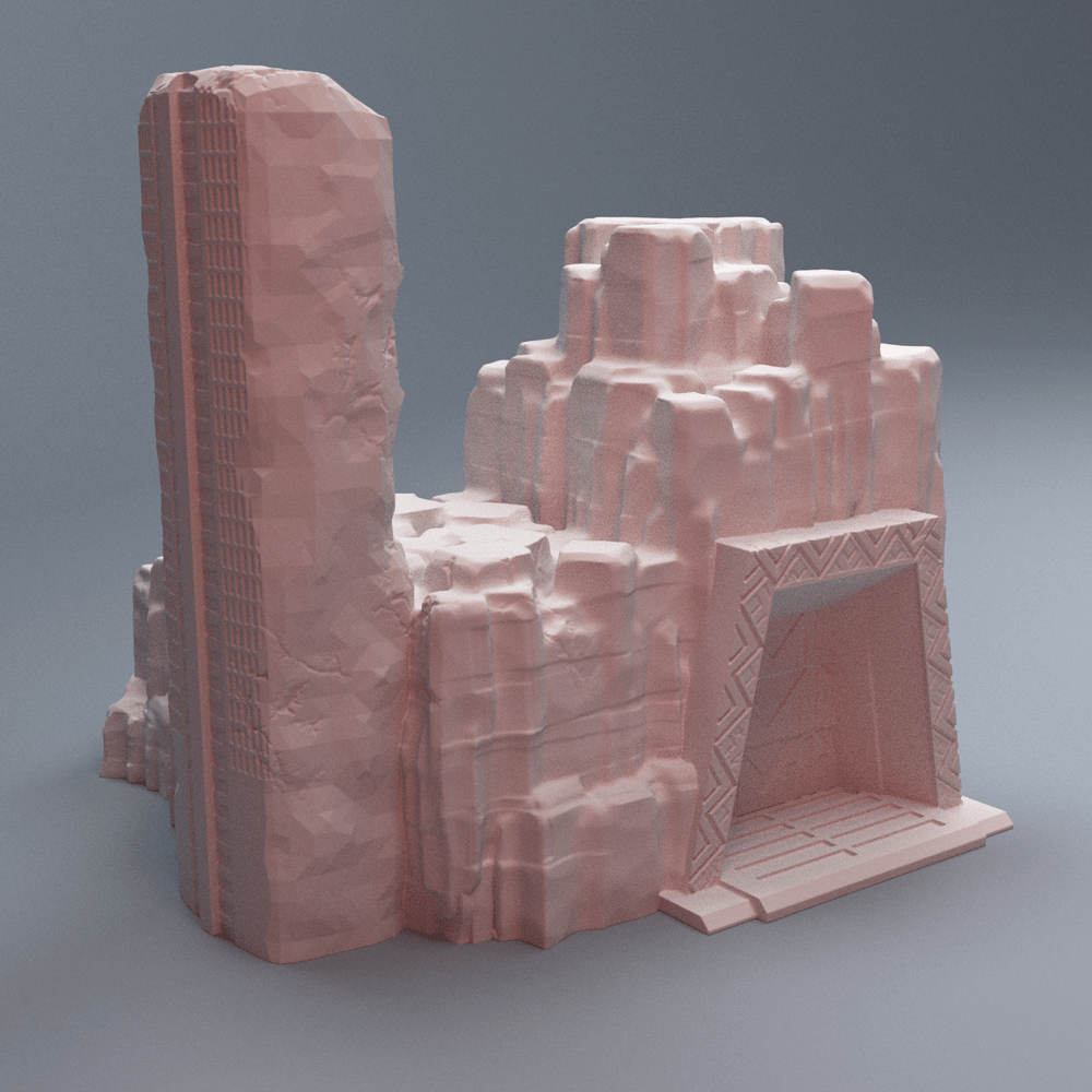 Turkana Plains Terrain Bundle – 7 Sci-Fi Desert Pieces (28mm/40mm, Marvel Crisis Protocol) - Northern Foundry