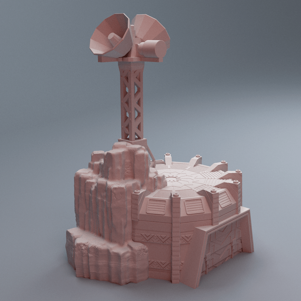 Turkana Plains Terrain Bundle – 7 Sci-Fi Desert Pieces (28mm/40mm, Marvel Crisis Protocol) - Northern Foundry