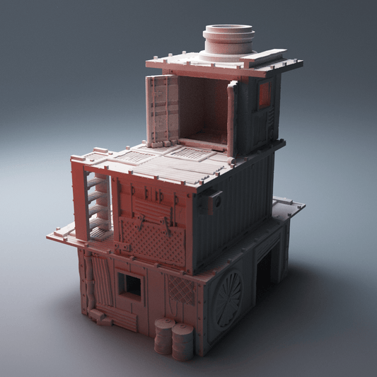 UnderNidus Hab Block — Grimdark Underhive Living Quarters - Northern Foundry