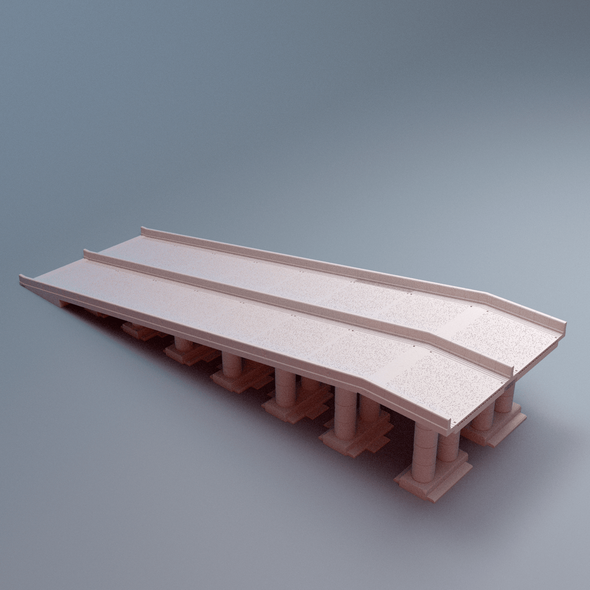 Urban Highway & City Streets Bundle – Elevated Highway, Road Tiles, School Bus & Flatbed Truck (28mm/32mm/40mm) - Northern Foundry