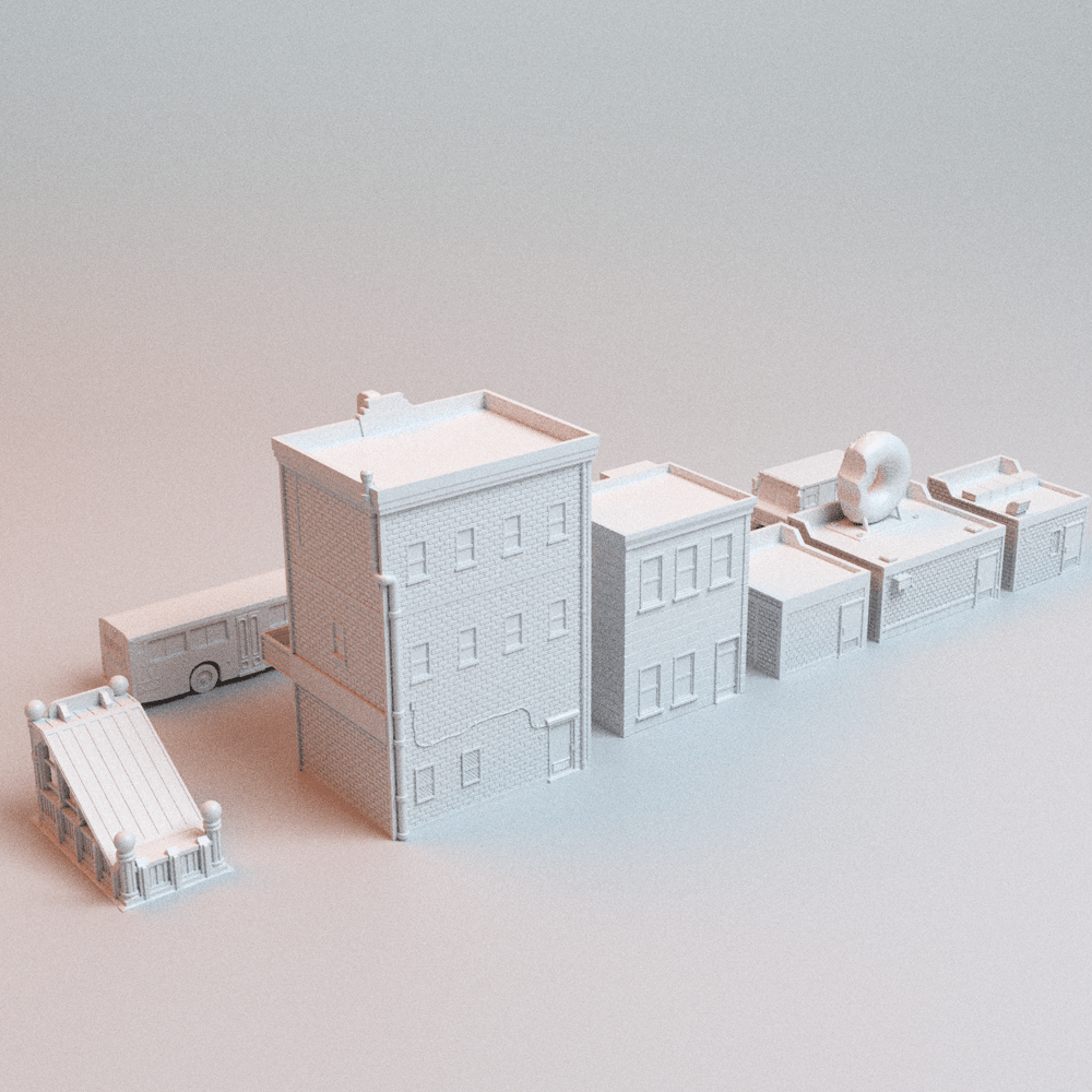 Urban PlayOn Protocol Bundle – 9-Piece Modern City Terrain & Vehicles (28mm/32mm/40mm) - Northern Foundry