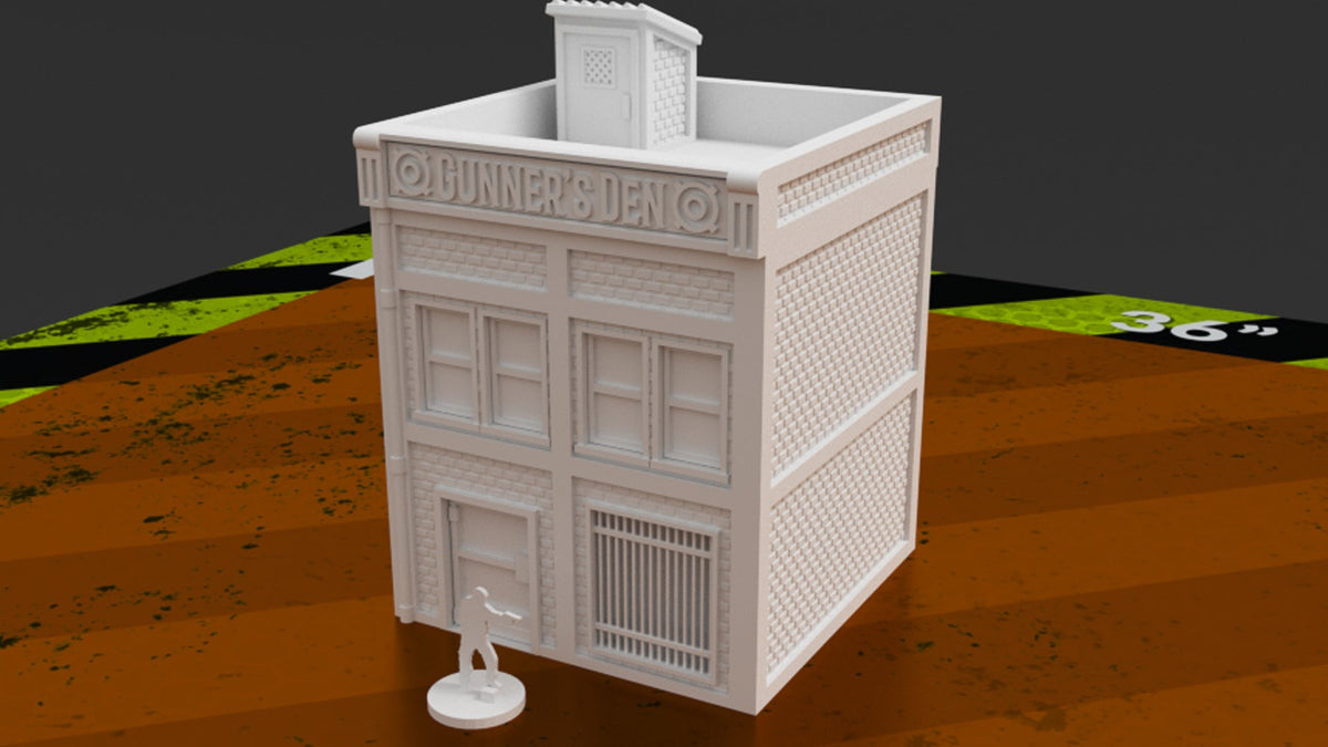 Urban Starter Phase 1 Bundle – 9 Modern City Buildings, Police Station & Scatter (28mm/32mm/40mm) - Northern Foundry