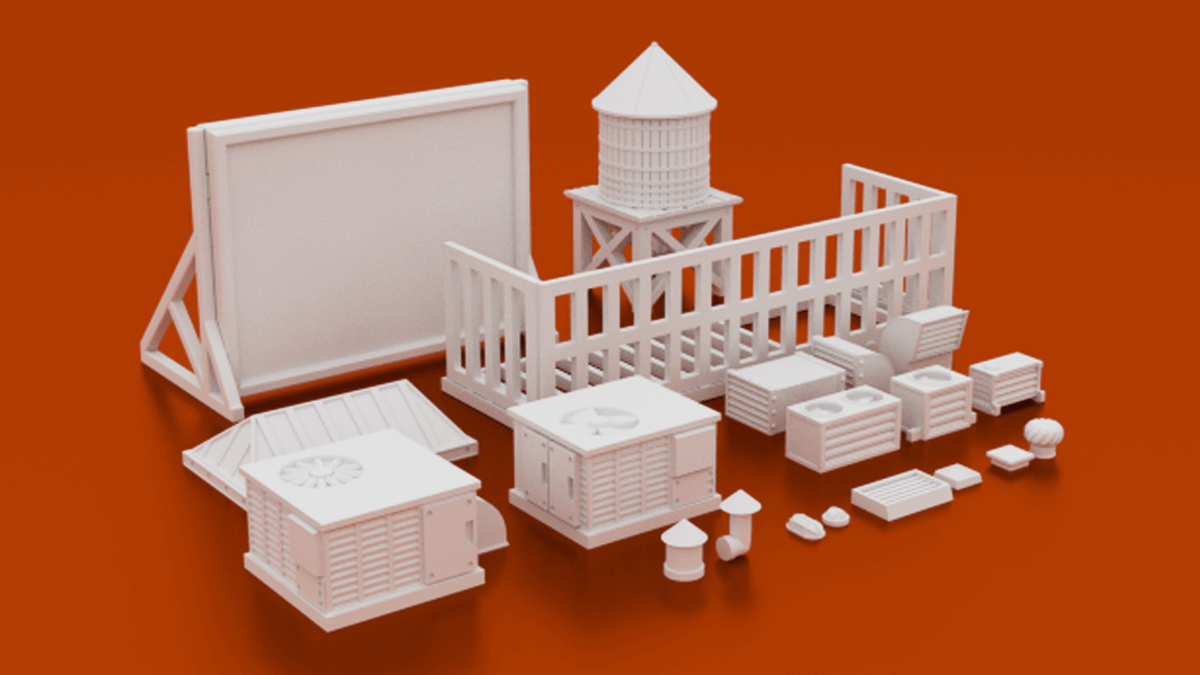 Urban Starter Phase 1 Bundle – 9 Modern City Buildings, Police Station & Scatter (28mm/32mm/40mm) - Northern Foundry