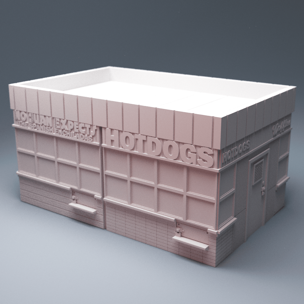 Urban Starter Phase 6 Bundle – Movie Theater, Burger, Pizza, Deli & Food Stands (28mm/32mm/40mm) - Northern Foundry