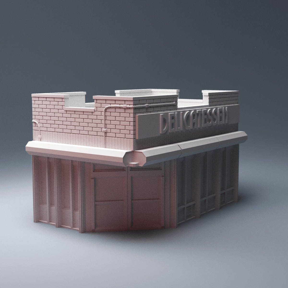 Urban Starter Phase 6 Bundle – Movie Theater, Burger, Pizza, Deli & Food Stands (28mm/32mm/40mm) - Northern Foundry
