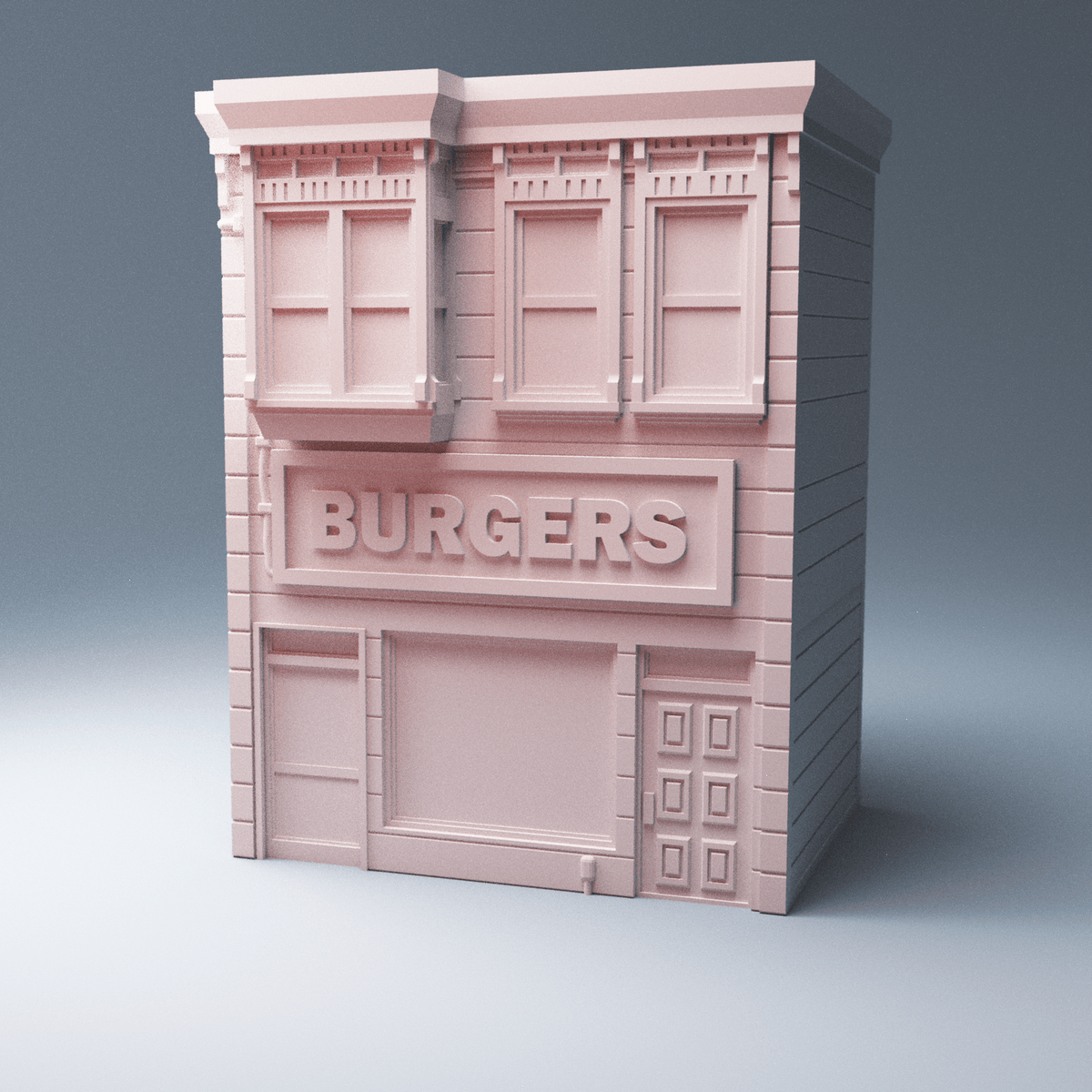 Urban Starter Phase 6 Bundle – Movie Theater, Burger, Pizza, Deli & Food Stands (28mm/32mm/40mm) - Northern Foundry