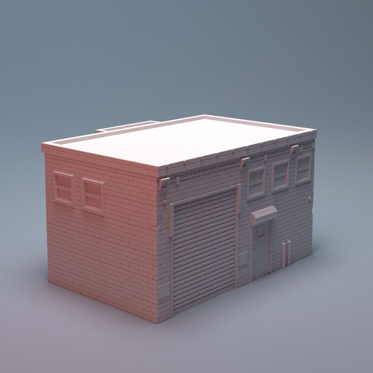 Urban Starter Phase 8 Bundle – 4 Warehouses, Garage Lockup, Site Office & Construction Scatter (28mm/32mm/40mm) - Northern Foundry